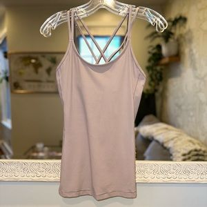Lululemon Free To Be Nulu Tank Top - Smokey Blush / Pale Pink Purple - 6